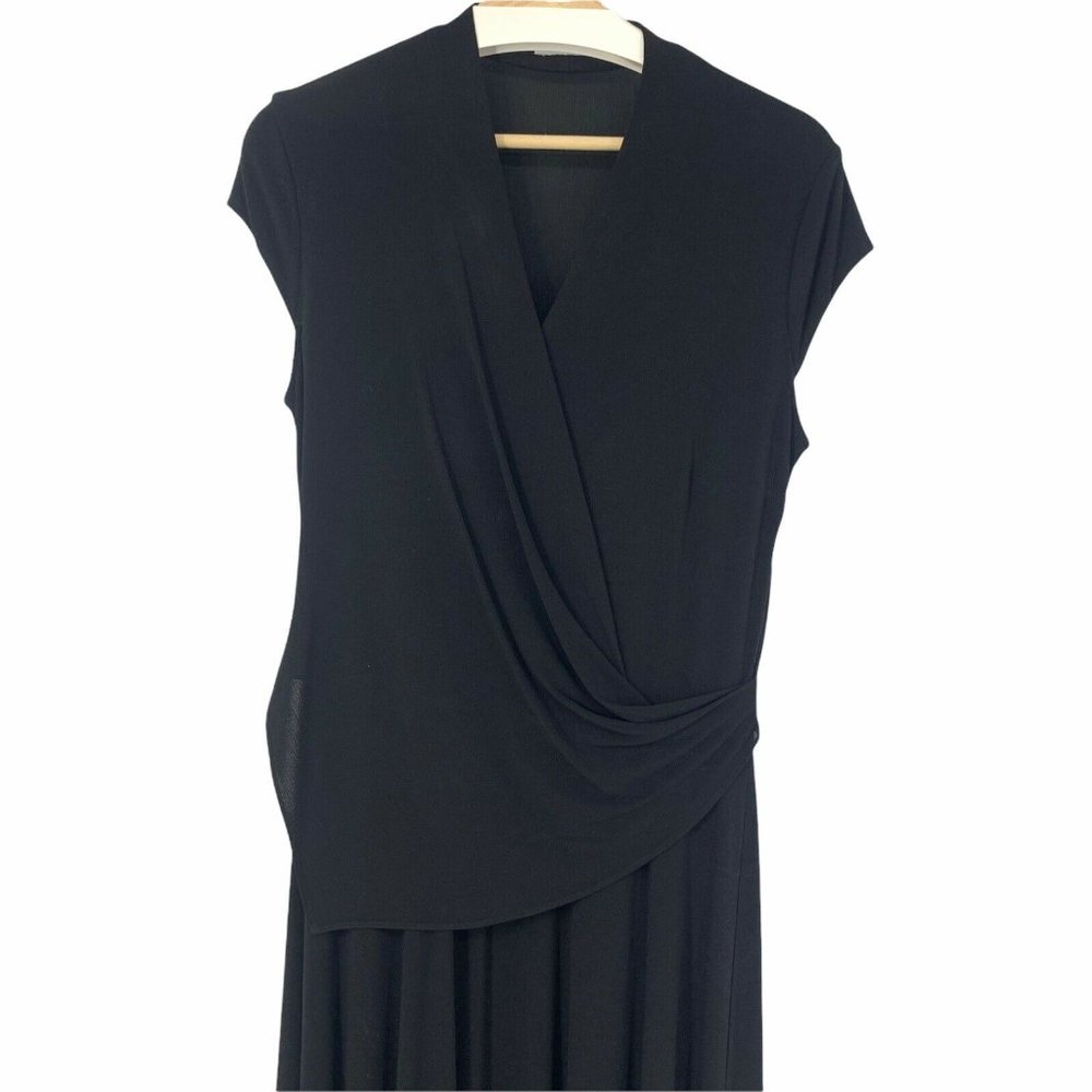 SOLD MM Lafleur black Zulma midi dress - Picture 4 of 12